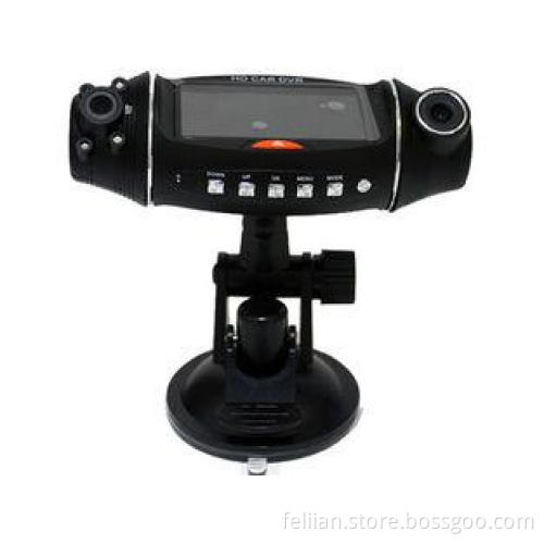 AVI / H2.64 HD Dual Camera Car DVR Video Recorder With TF C